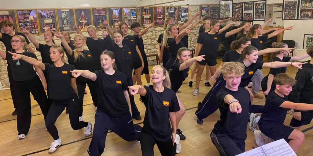 We Will Rock You Rehearsals